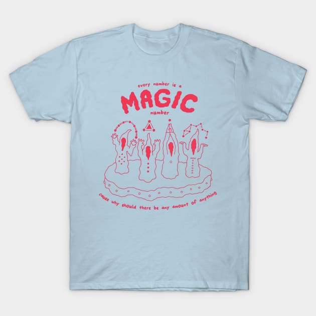 Magic Number T-Shirt by RaminNazer